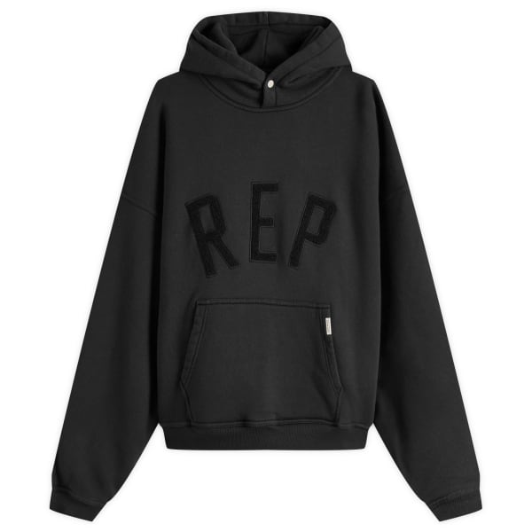 

Толстовка с капюшоном и аппликацией из репса Represent, черный