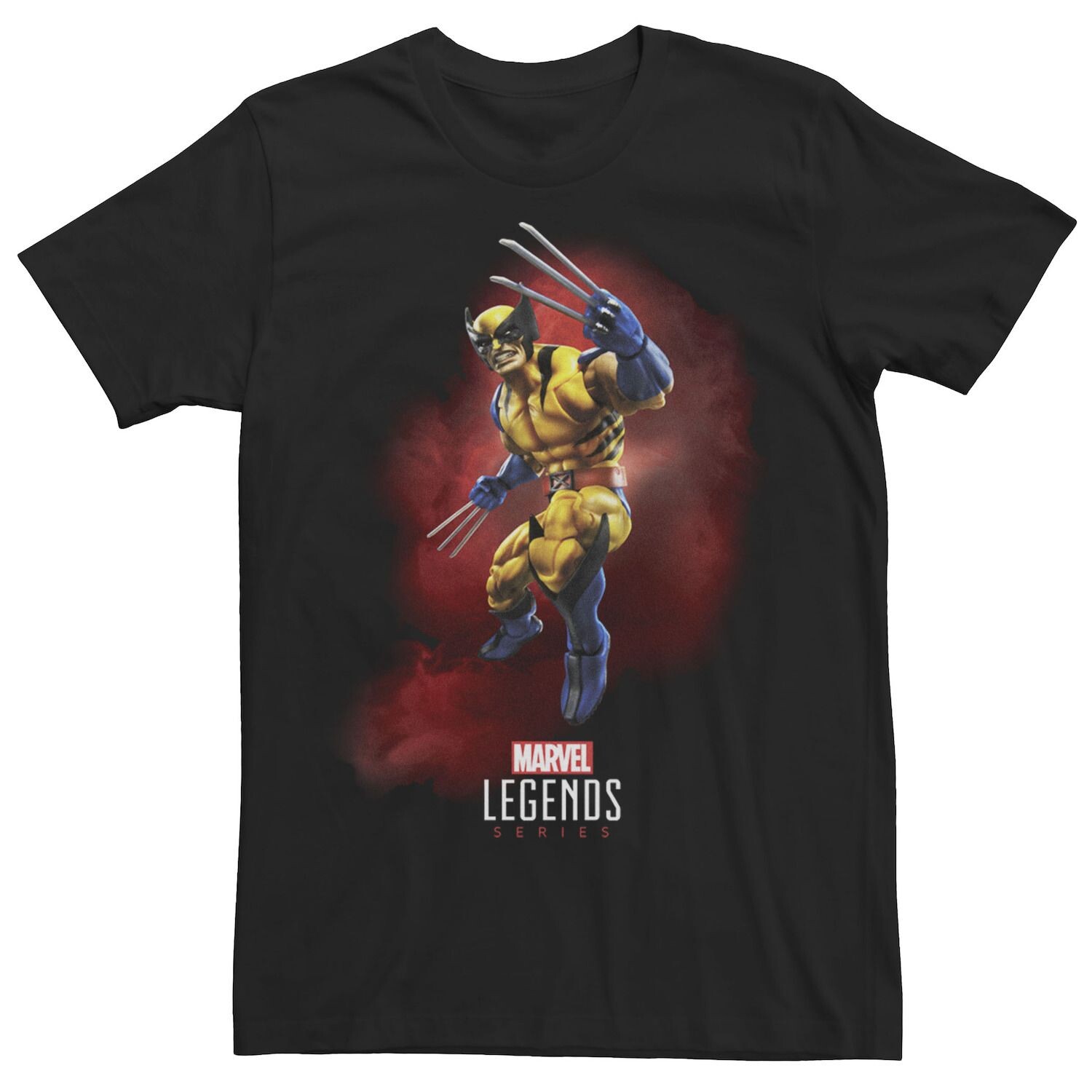 

Мужская футболка с изображением портрета Росомахи серии Legends Marvel