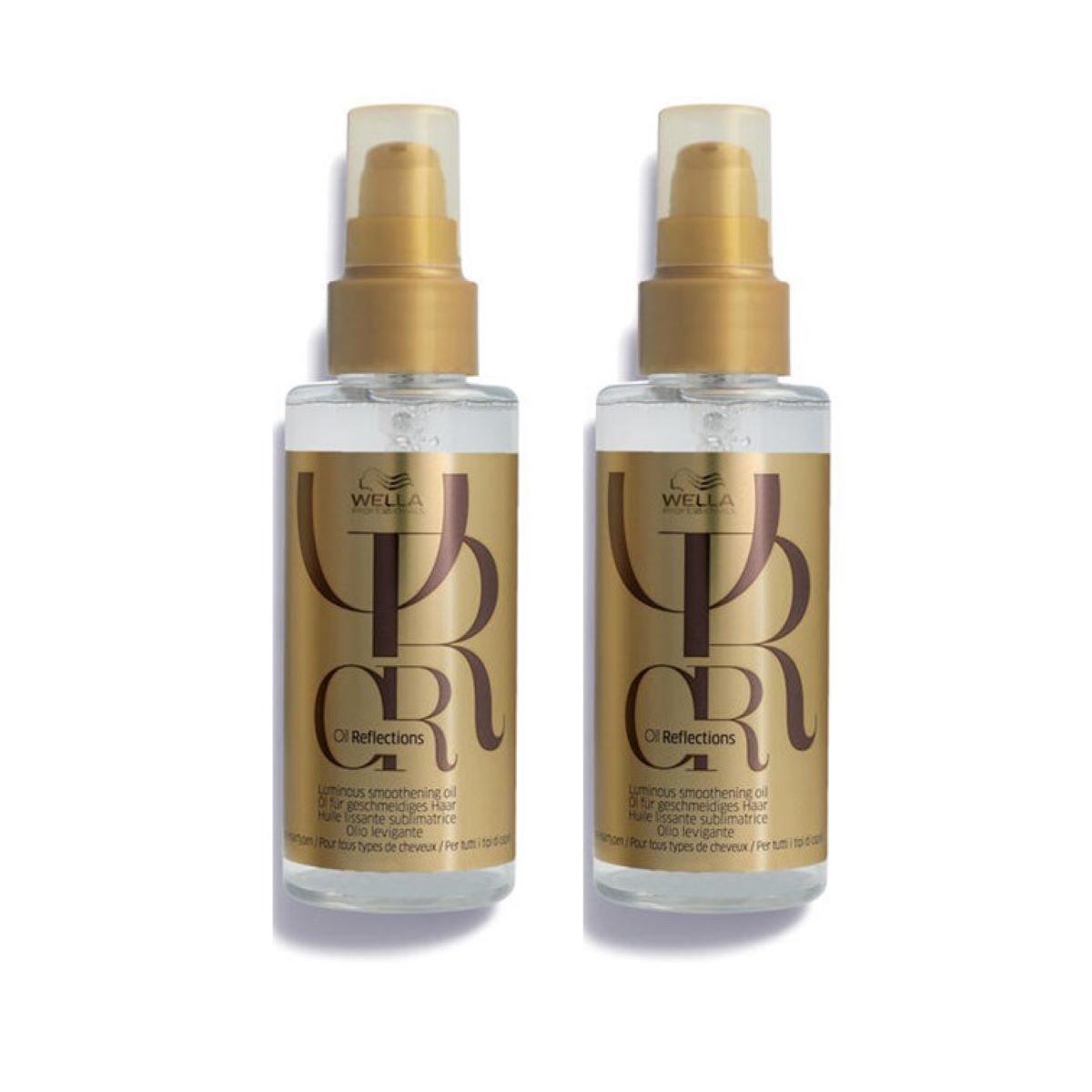 

Масло для волос oil reflections smoothening oil 2er set Wella Professionals, количество 1 шт.