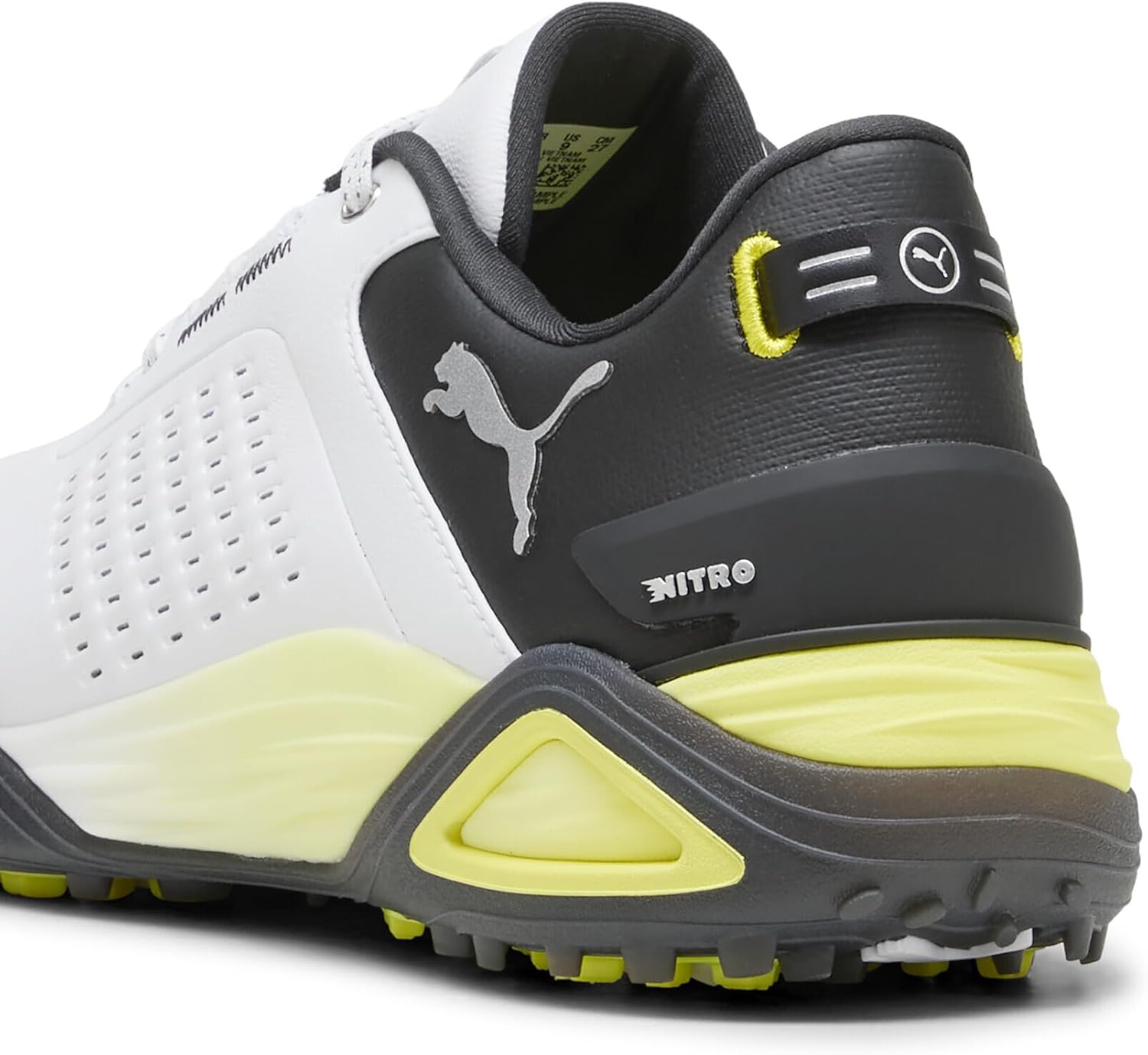 Мужские кроссовки PUMA Shadow Cat Nitro Leather, белый/черный — фото 2