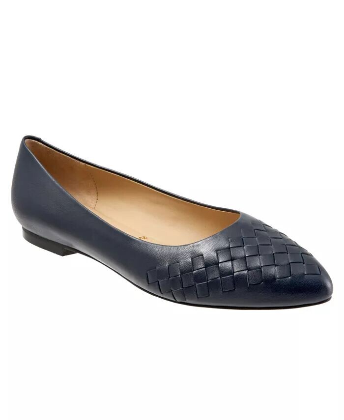 

Estee Тканые балетки Trotters, синий
