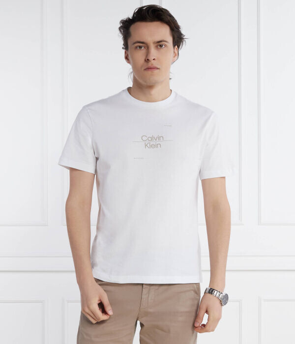 Футболка Calvin Klein Regular Fit, белый — фото 3