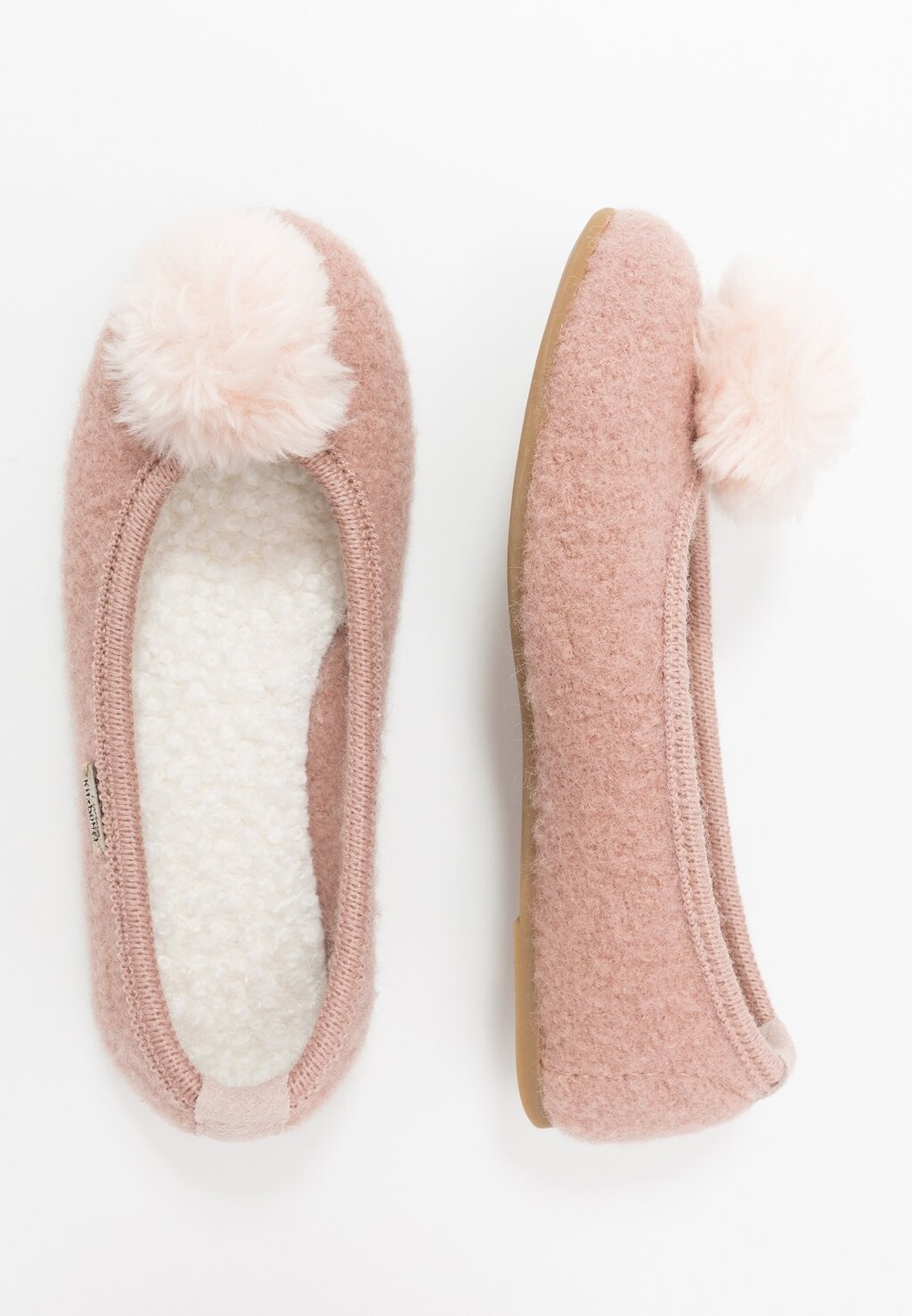 

Балетки MIT PLÜSCHBOMMEL Living Kitzbühel, цвет woodrose