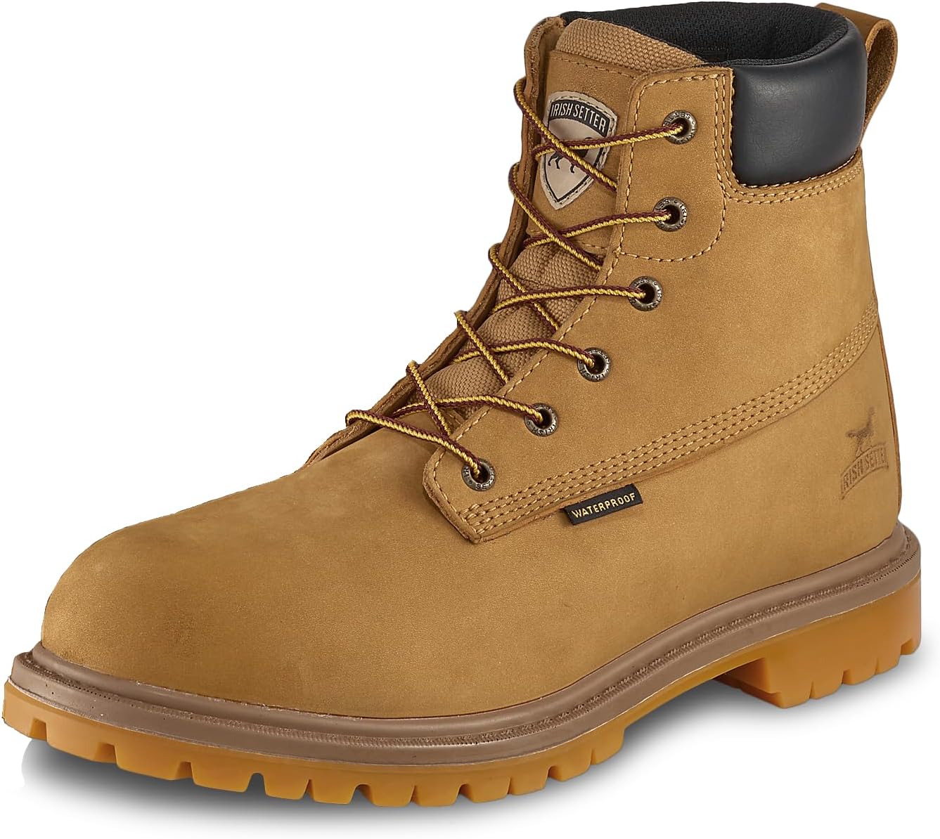 

Ирландский сетер, Хопкинс, мужской, 6, водонепроницаемые, утепленные 400 г, с алюминиевым защитным носком, рабочие ботинки Irish Setter