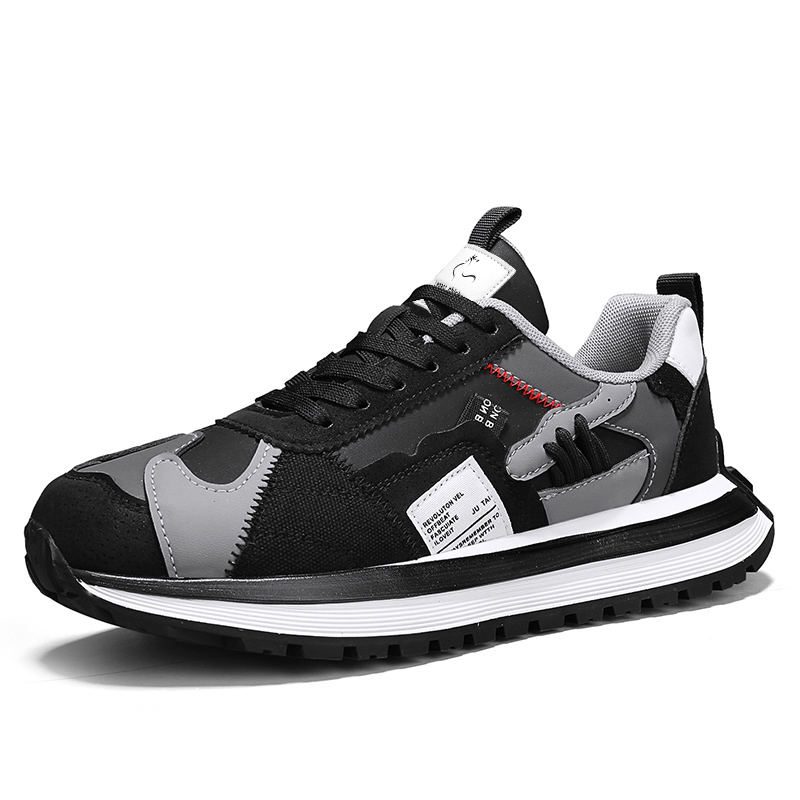 

Износостойкие низкие повседневные туфли для мужчин Legaco Chicken, Black Gray