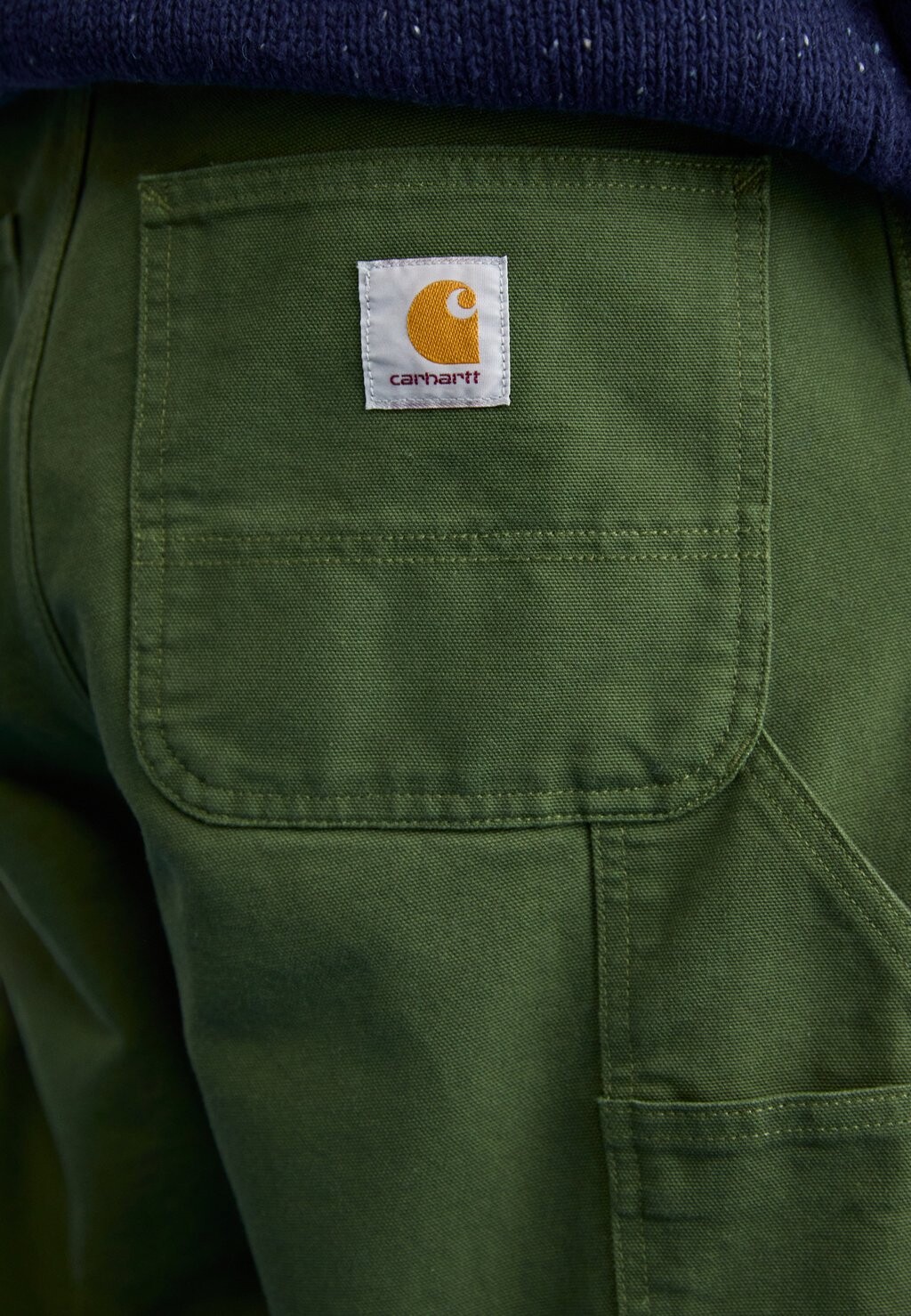 

Брюки SINGLE KNEE PANT Carhartt WIP, оливково-зеленый