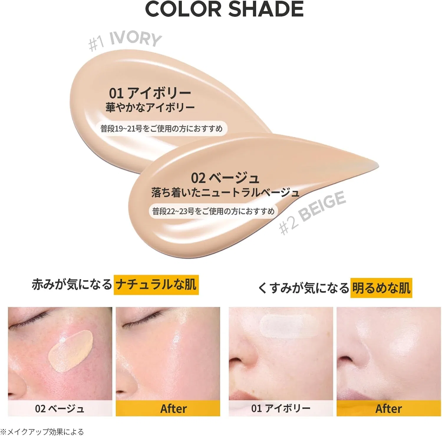Тональная основа Primera Niacica Water Cream Cushion Body 15 г 01 Ivory SPF35/PA++ — фото 4