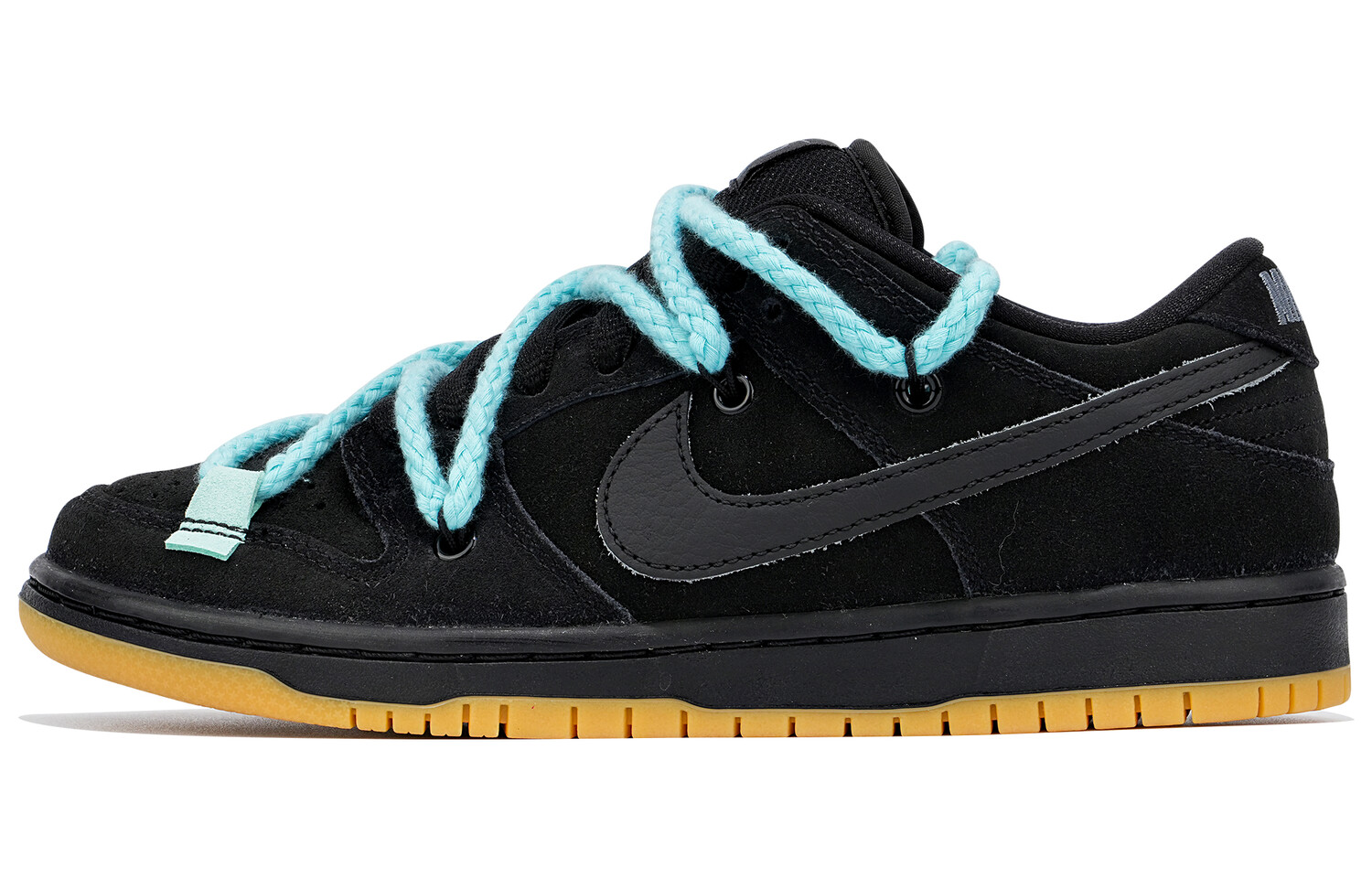 

Кроссовки Nike Dunk SB Skateboarding Shoes Unisex Low-top Black/Blue, черный