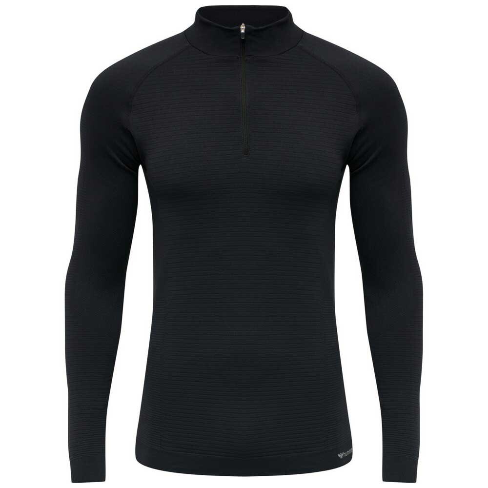 

Толстовка Hummel Stroke Half Zip Seamless, черный