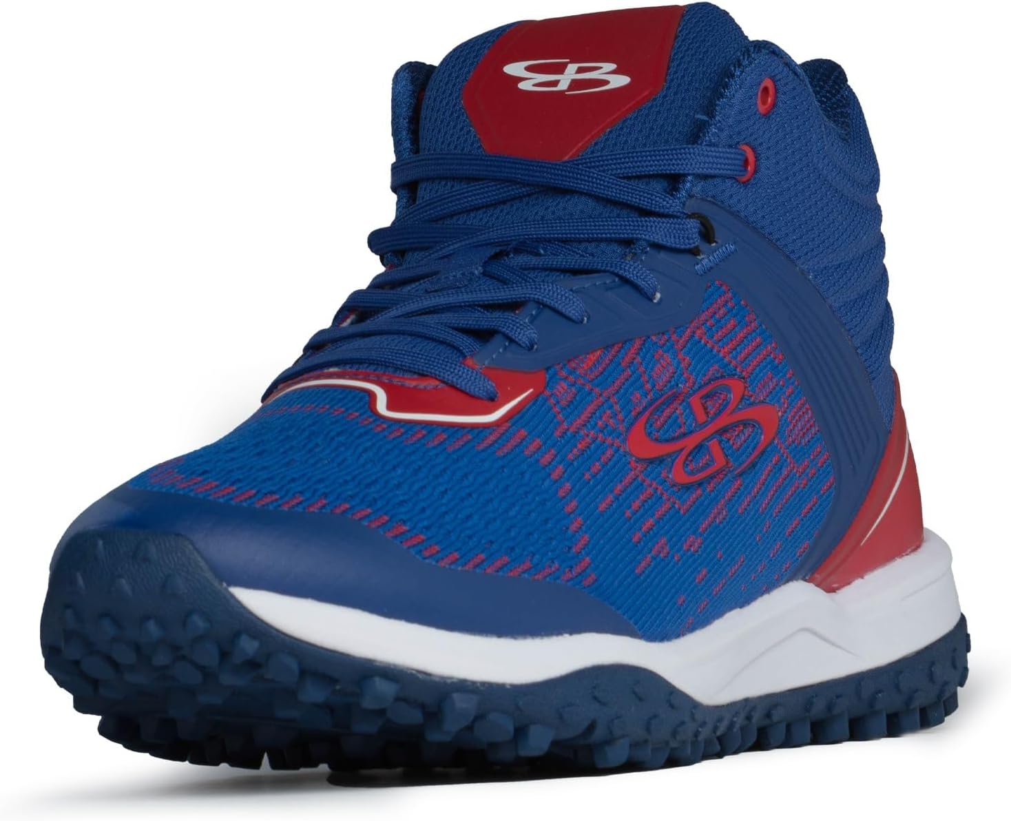 

Мужские футбольные кроссовки Boombah Viper Pureknit Turf Mid - Статус - Разнообразие цветов - Разные размеры, красный/синий