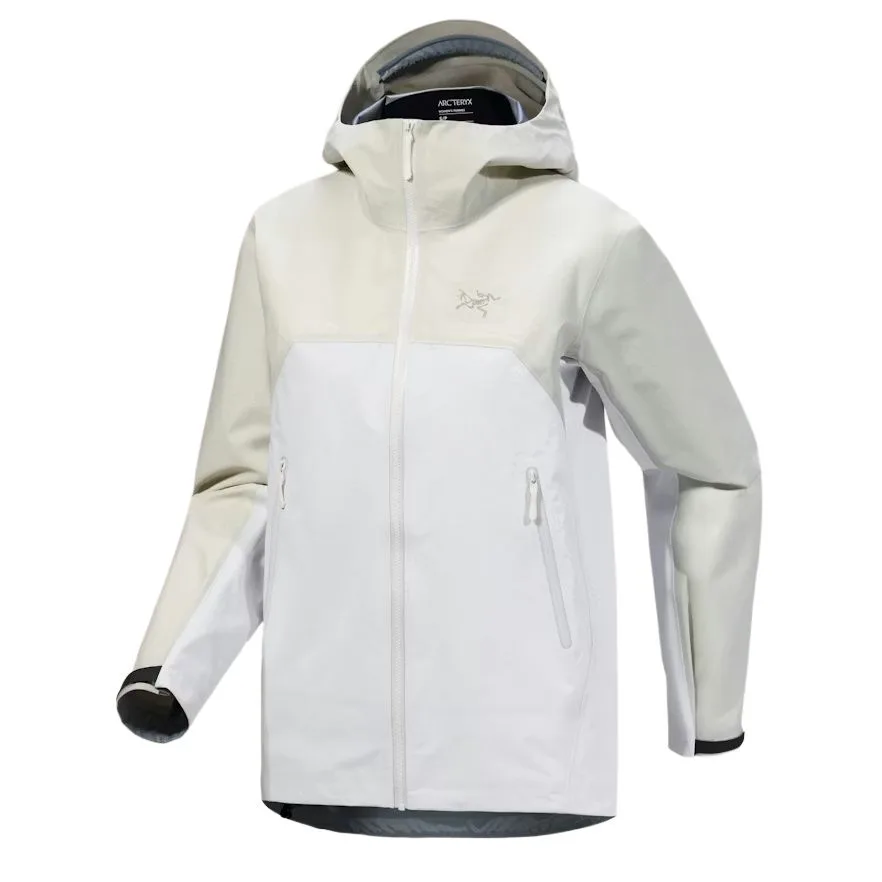 Arc'teryx BETA водонепроницаемая, ветрозащитная, дышащая, водоотталкивающая легкая ветровка женская, Driftwood White/Polar White/Sea Salt/Arctic Silk