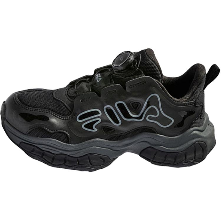 

FILA KIDS Детские кроссовки BOA с амортизацией отскока, износостойкие, низкие, черные, для подростков