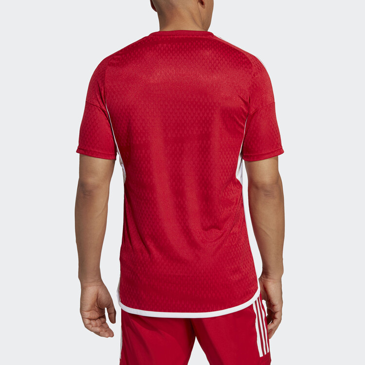 

Футбольная майка мужская красная Adidas, красный