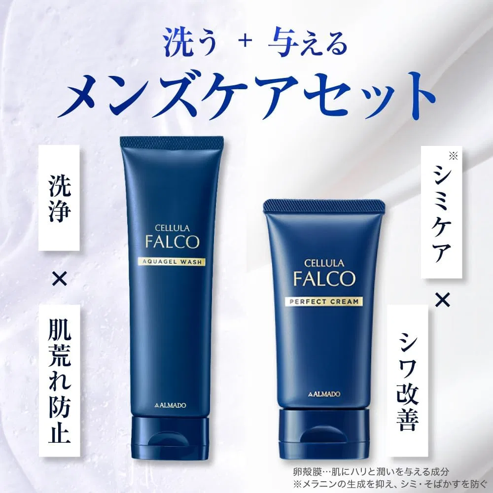 Гель для умывания Almond Official Cellula — Дневной Falco Perfect Cream и Aqua Gel Wash, 40 г — фото 2