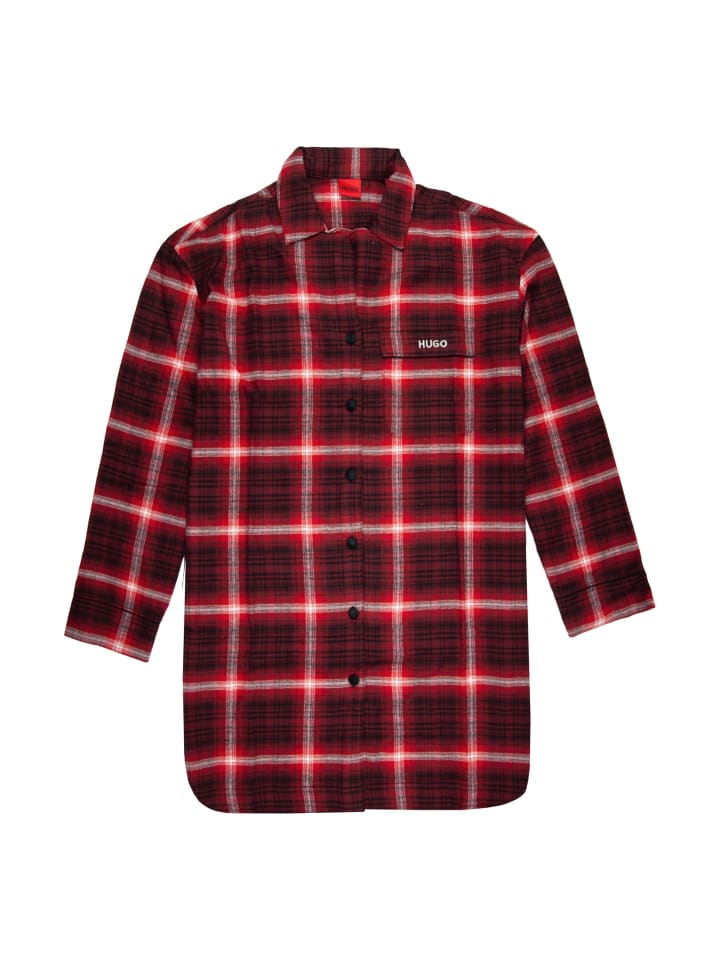 

HUGO Красная ночная футболка, Красный, HUGO Красная ночная футболка