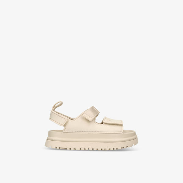 

Детские плетёные сандалии goldenglow на массивной подошве Ugg, бежевый
