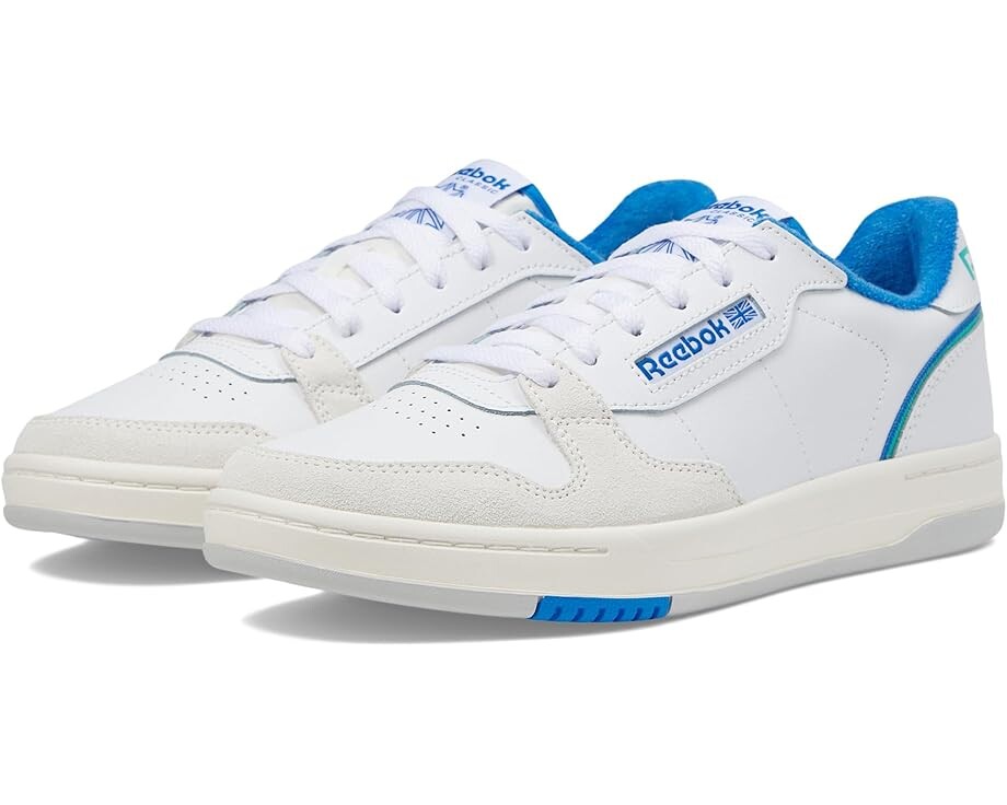

Кроссовки Reebok Phase Court, цвет White/Chalk/Kinetic Blue