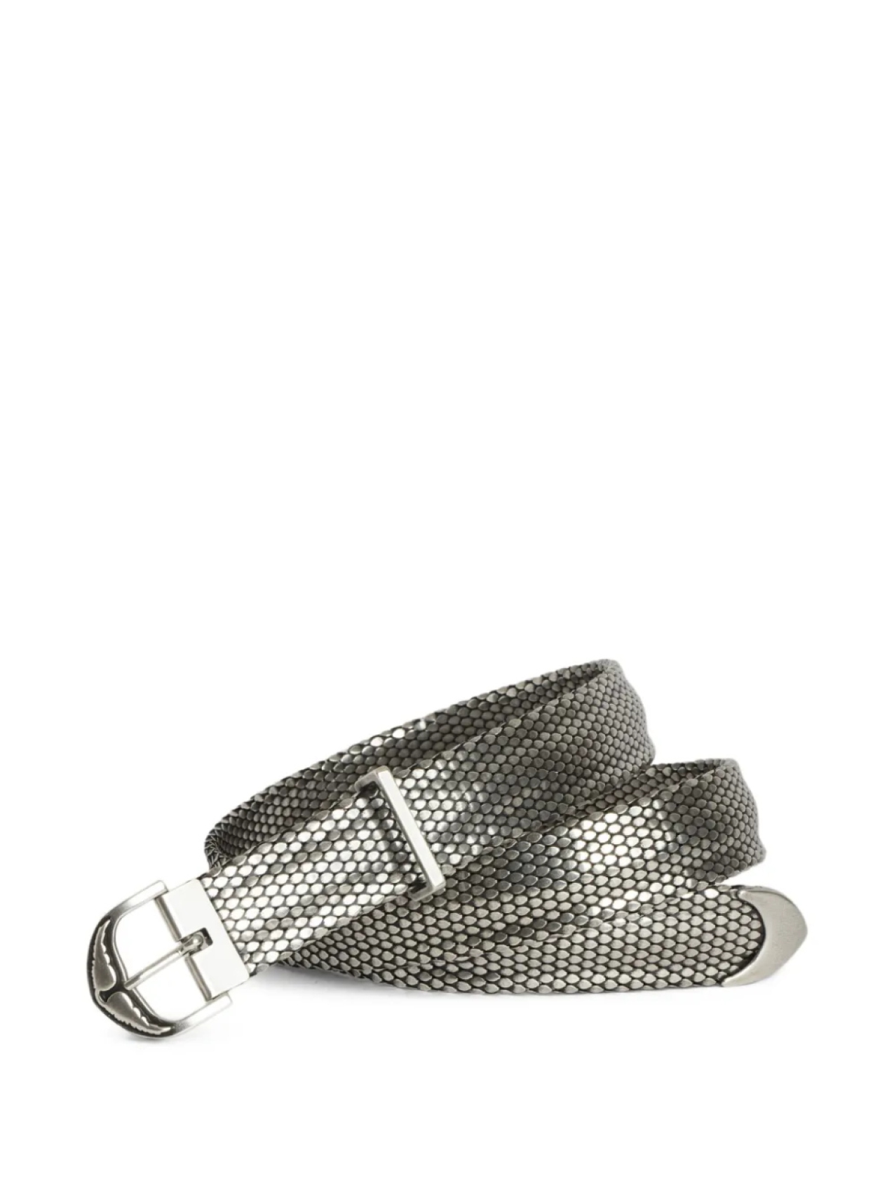 

Подъемный металлический сетчатый ремень Zadig&Voltaire, серебряный