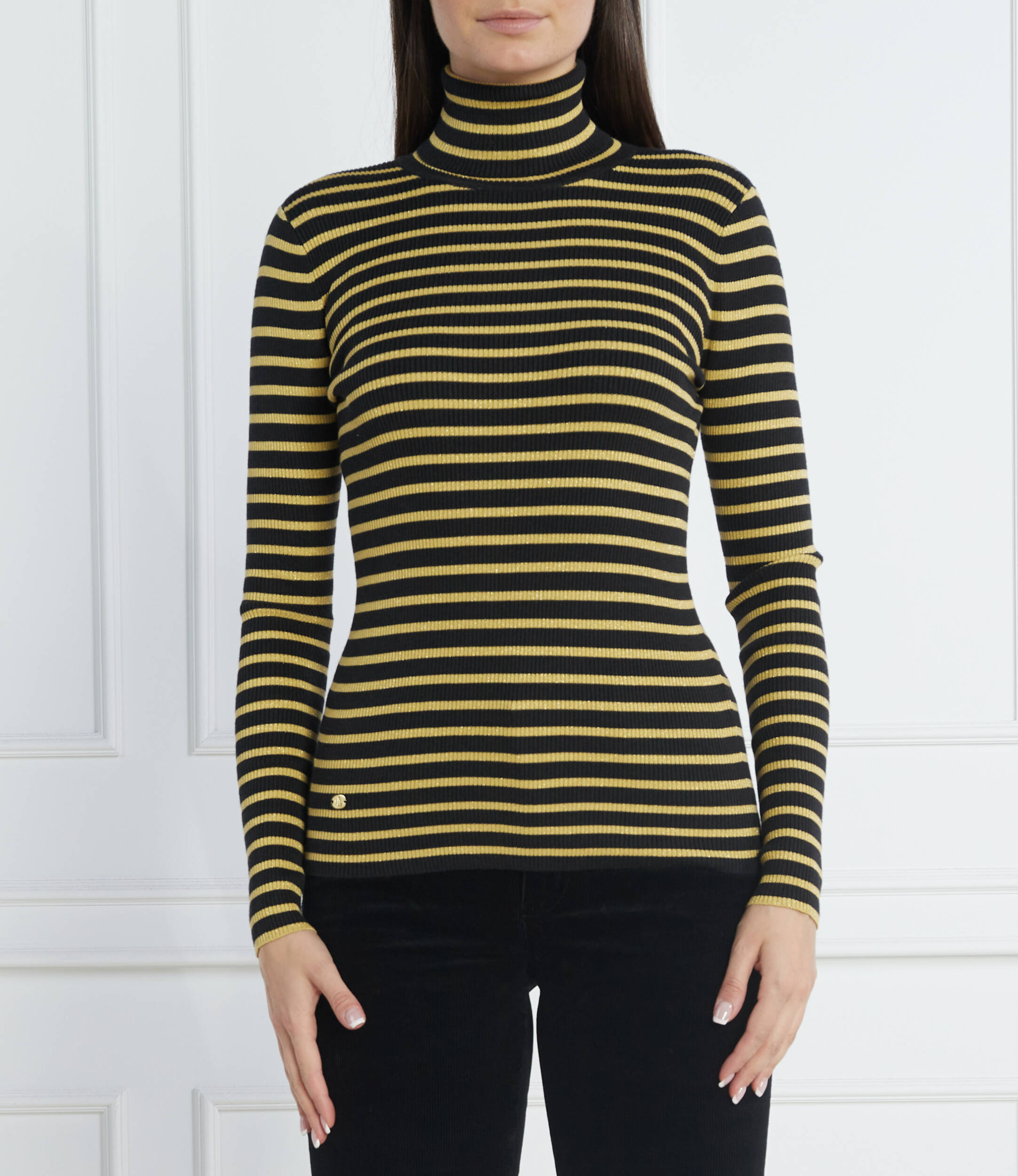 

Блуза LAUREN RALPH LAUREN AMANDA Slim Fit, черный