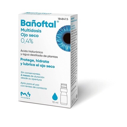

Бадинг Мультидисис 0,4% 10мл Bañoftal