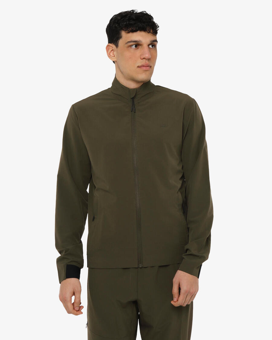 

JAKED Мужская синтетическая толстовка цвета милитари для фитнеса