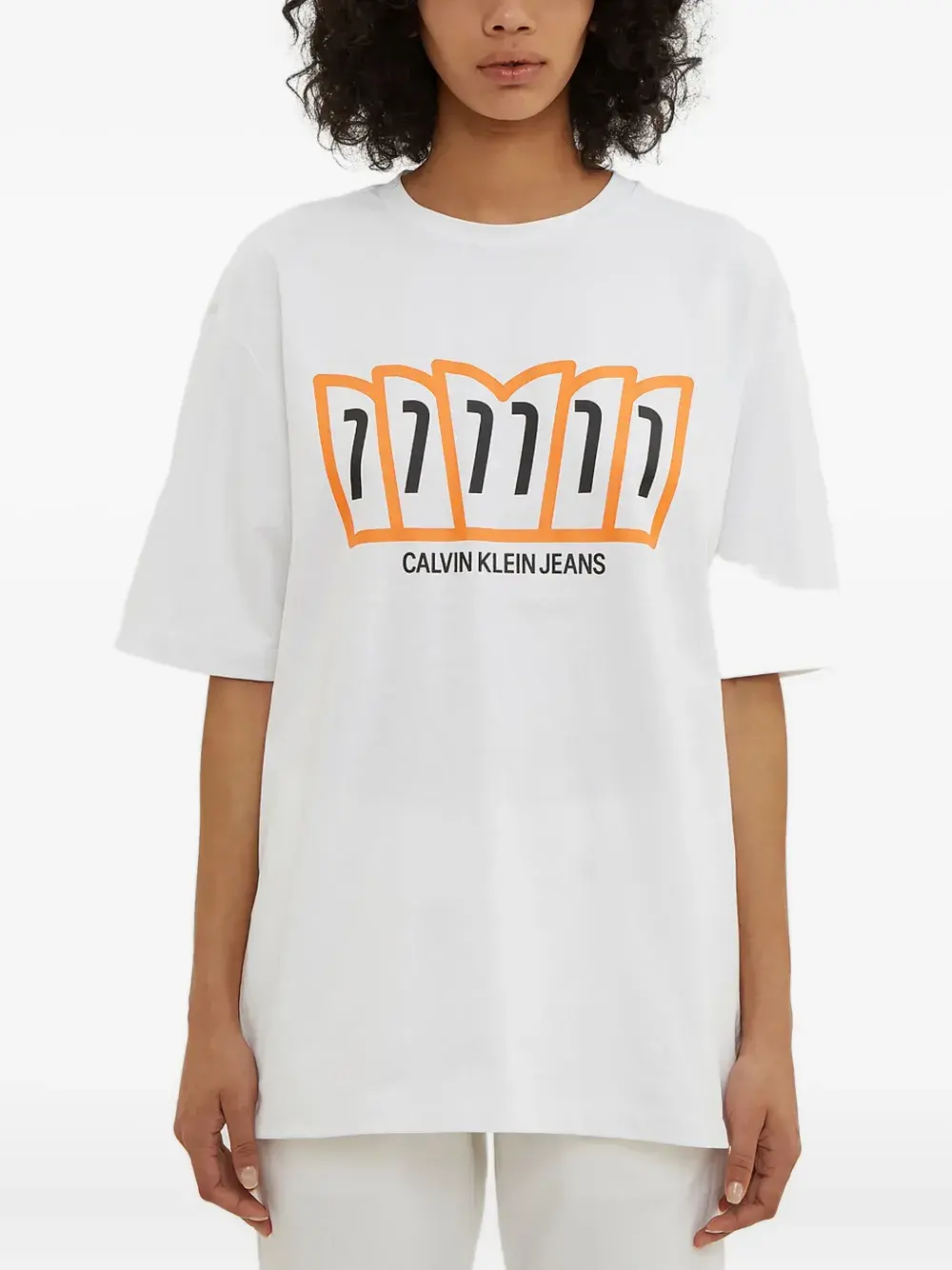 

Футболка в стиле модернизм Calvin Klein, белый