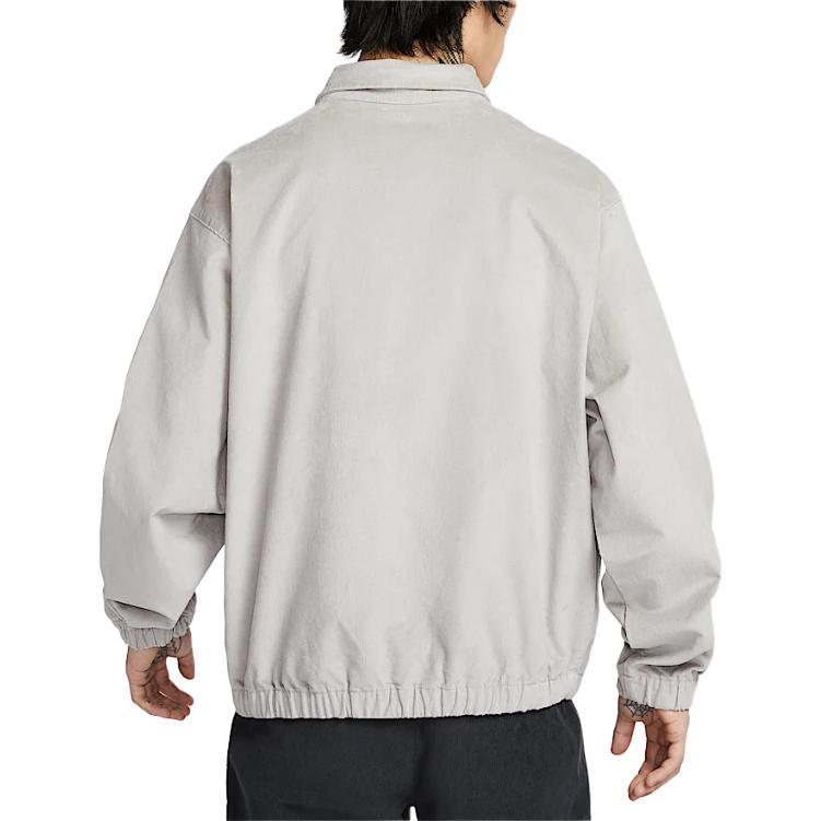 Nike Куртка AS M Harrington из вельвета светло-серого цвета, Light Gray — фото 3
