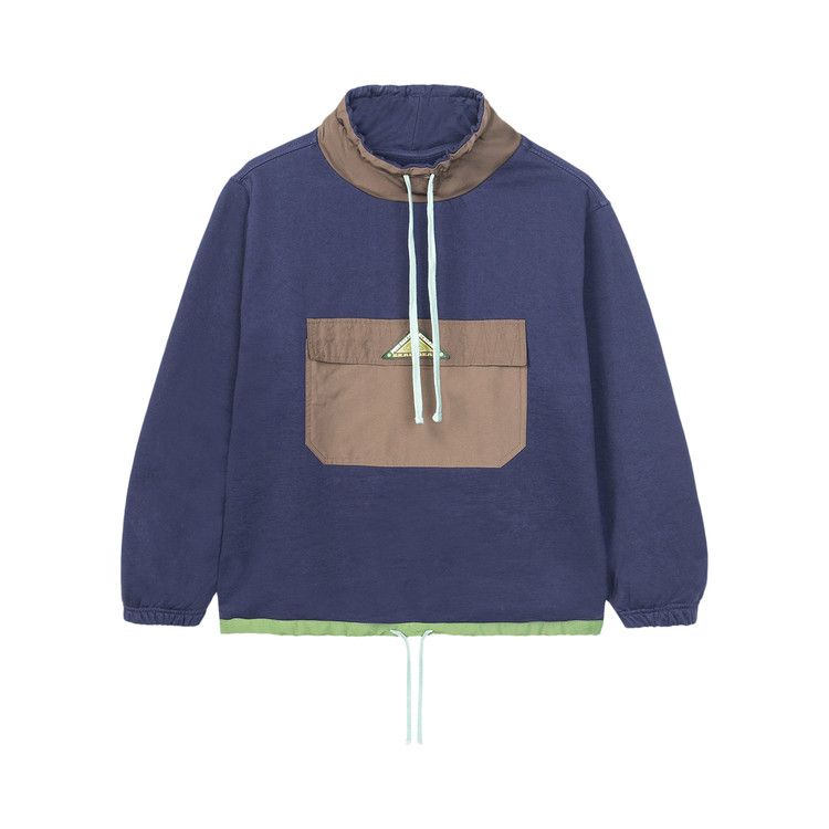 

Куртка Brain Dead Post Earth Syndrome Scuba Neck Fleece, Navy