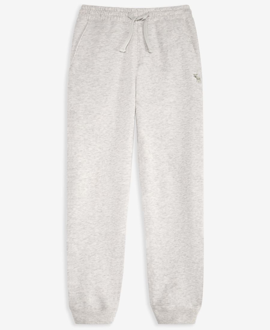 Детские флисовые спортивные штаны Essential для мальчиков 5-18 лет abercrombie kids, Light Gray Heather — фото 2