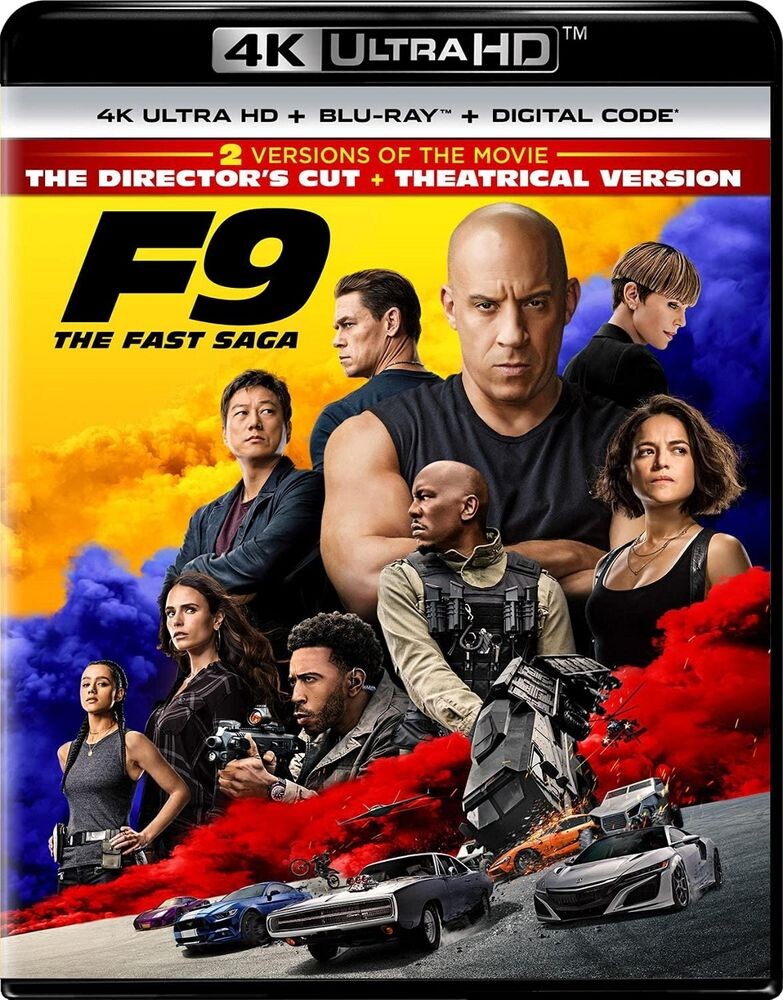 

Диск 4K Ultra HD F9: The Fast & Furious Saga [2021]