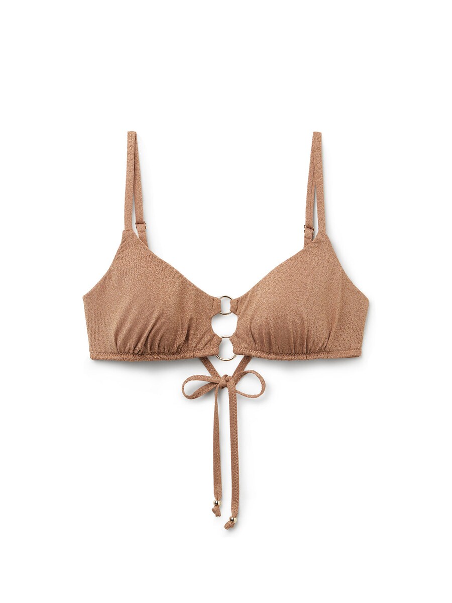

Топ бикини без косточек CALZEDONIA, бежевый