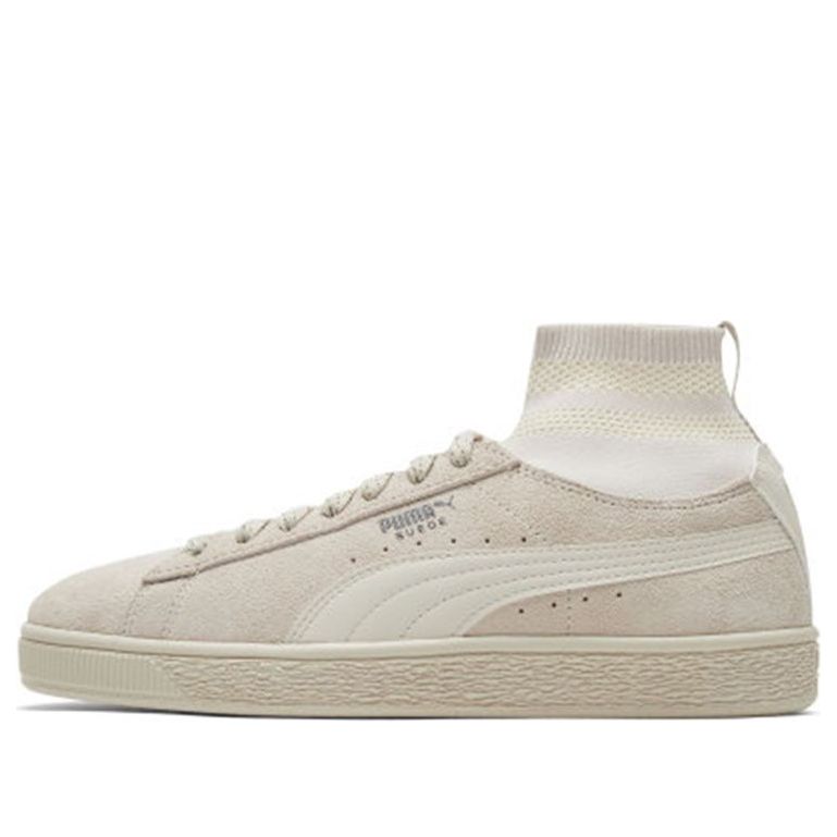 Кеды (WMNS) PUMA Suede Classic Sock Ii 'Cream y' 372562-02, кремовый