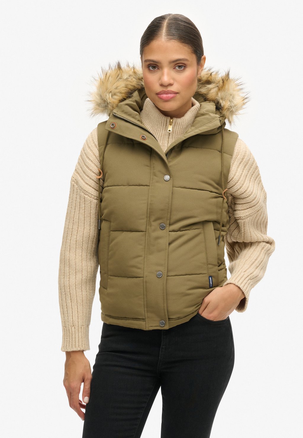 

Жилет EVEREST Superdry, зеленый