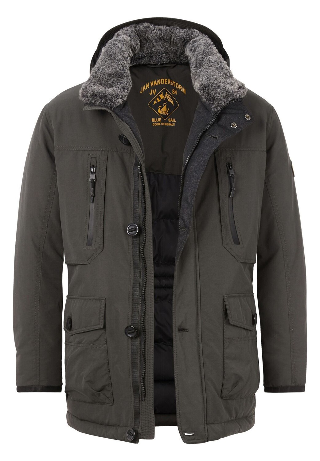 

Функциональная куртка BOTULFR JAN VANDERSTORM, цвет Oliv