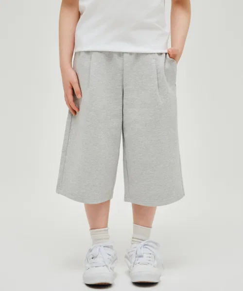 Детские брюки-шорты MUSINSA STANDARD KIDS из двойного трикотажа