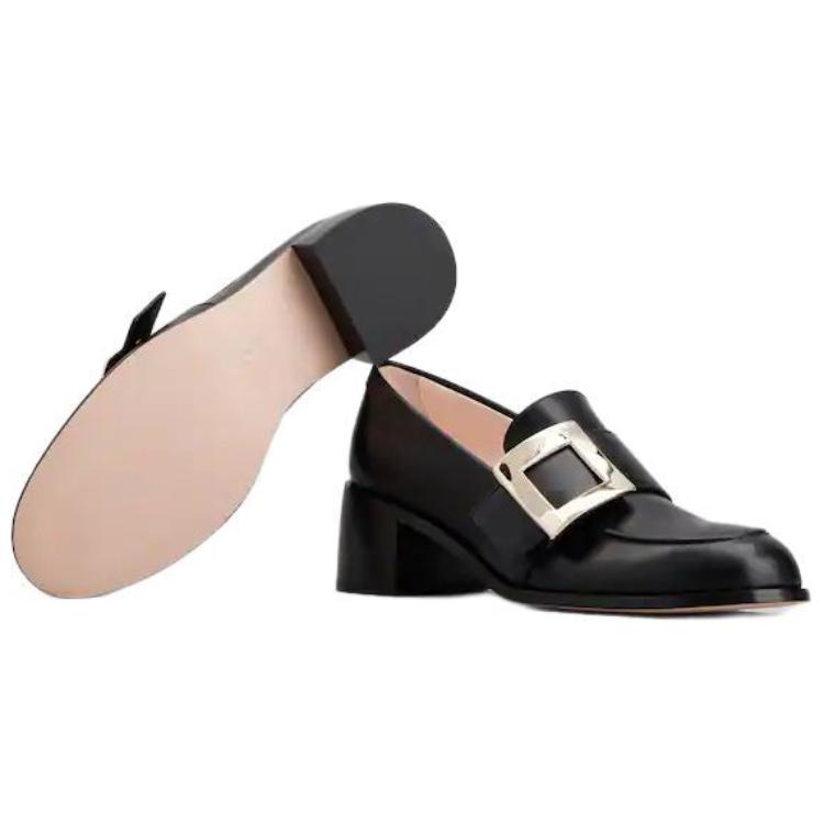 Вивь Рейнджерс Лоаферы Женские Roger Vivier, Черный — фото 4