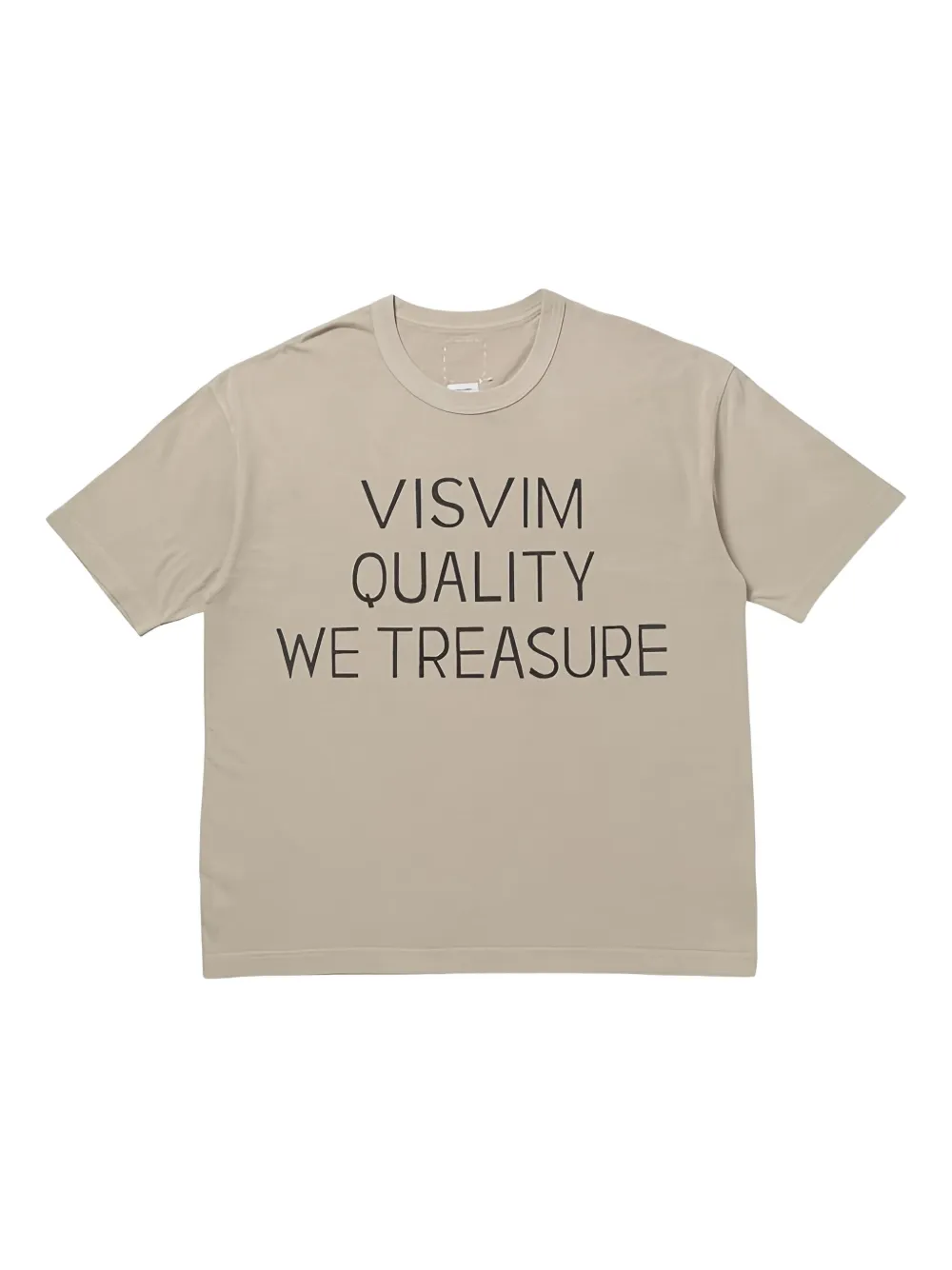 

Футболка с логотипом visvim, нейтральный