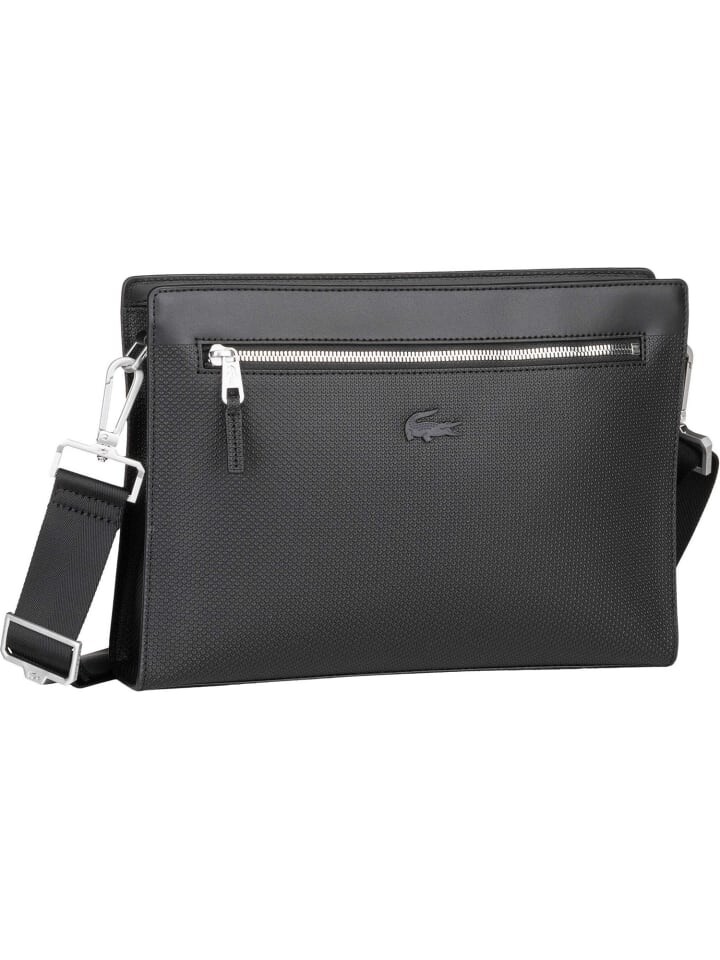 

Наплечная сумка Lacoste Umhängetasche Chantaco Leather NH4659CE, черный