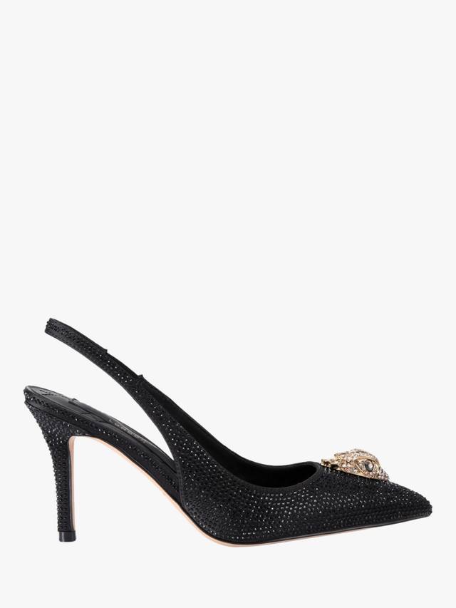 Туфли-лодочки на высоком каблуке с откидной спинкой Kurt Geiger London, черный
