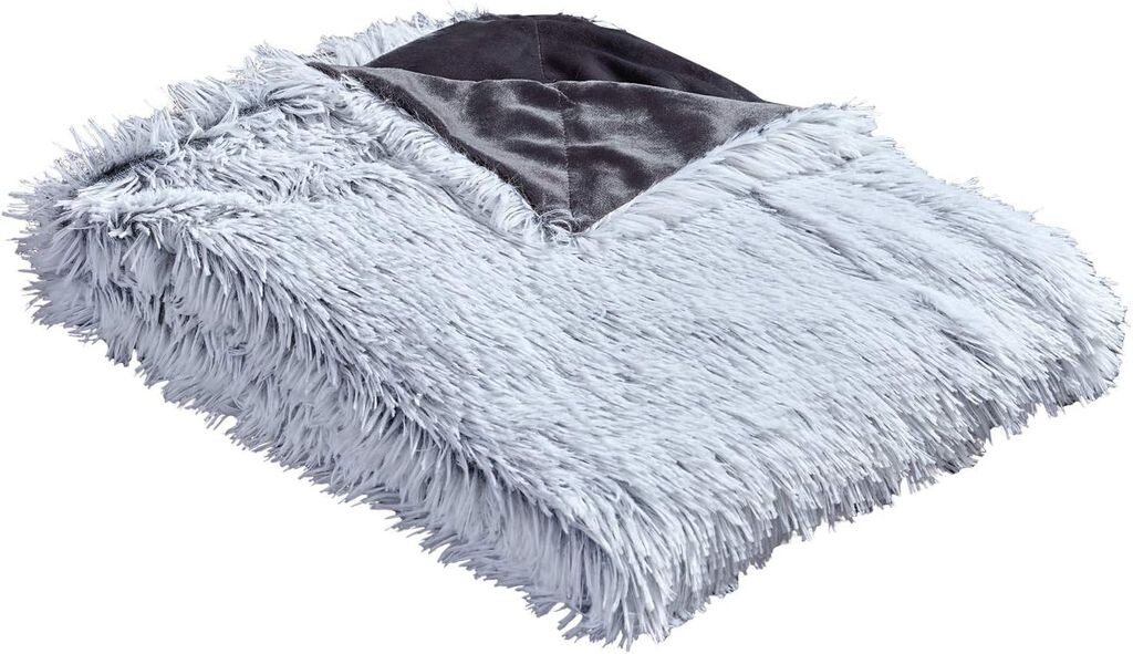 

Viviland Cuddly мягкое одеяло из искусственного меха, искусственный мех, меховое одеяло, одеяло из искусственного меха, двустороннее одеяло с длинным ворсом, высокое качество для кровати, кушетки, дивана, покрывала, платиново-серый, 160х200см AN...