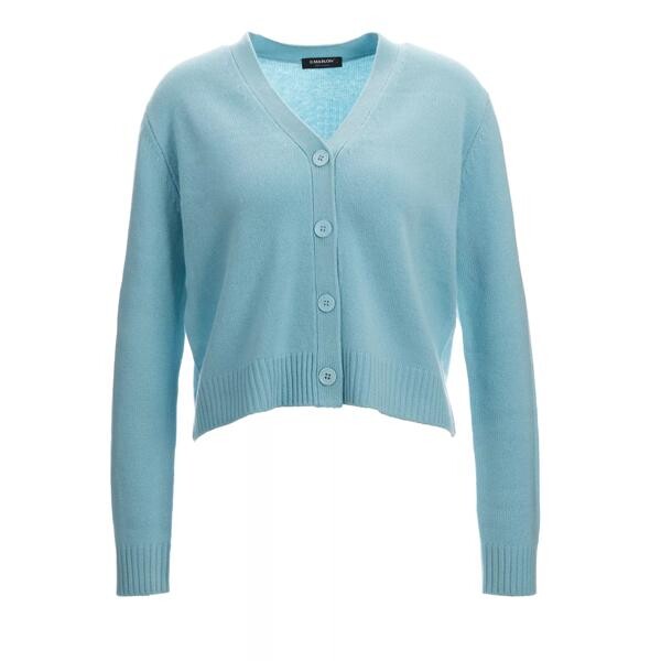 

Кардиган v-cardigan 1/1 arm weit 340 aqua S.Marlon, синий