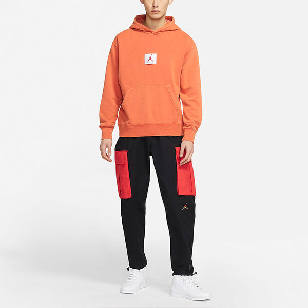 Толстовка Air Jordan Flight MENS Sports Embroidered Print Red, красный — фото 3