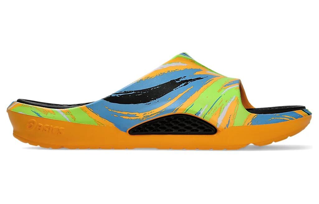 Сандалии ACTIBREEZE 3D 2 «Зеленый мраморный оранжевый» Asics — фото 2
