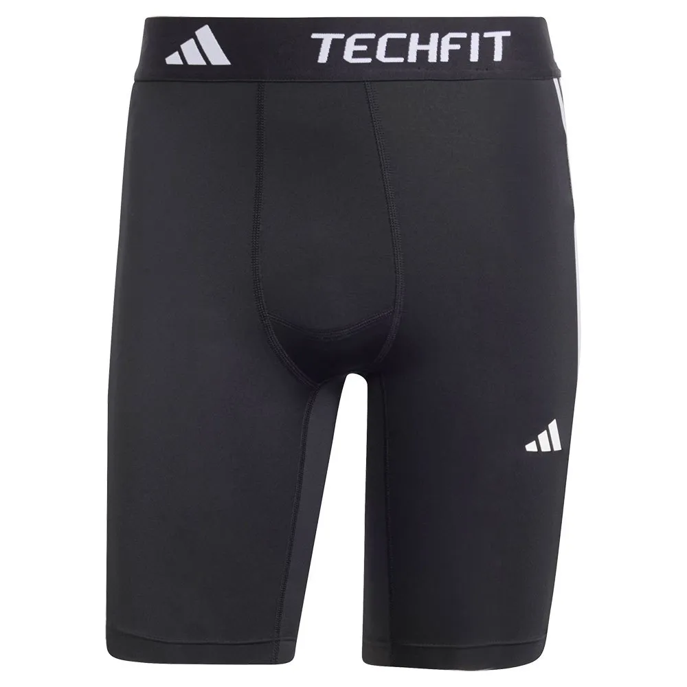 

Леггинсы adidas Techfit Compression 3 Stripes short, черный
