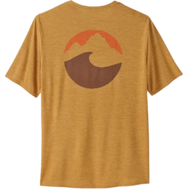 Футболка Capilene Quick Dry мужская Patagonia, Beeswax Tan/Aibx