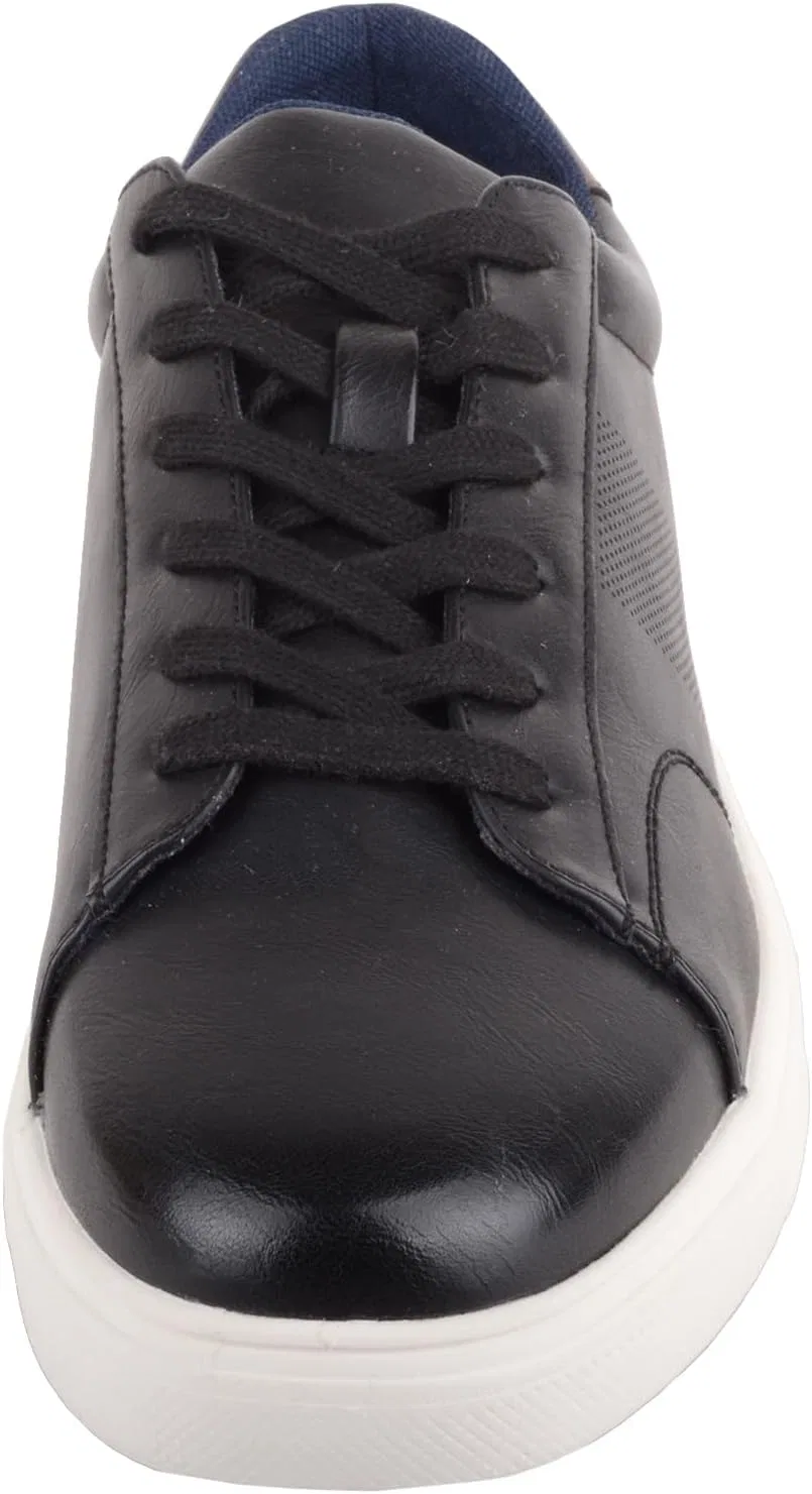 Мужские повседневные туфли на шнуровке из искусственной кожи ABSOLUTE FOOTWEAR, Black — фото 2