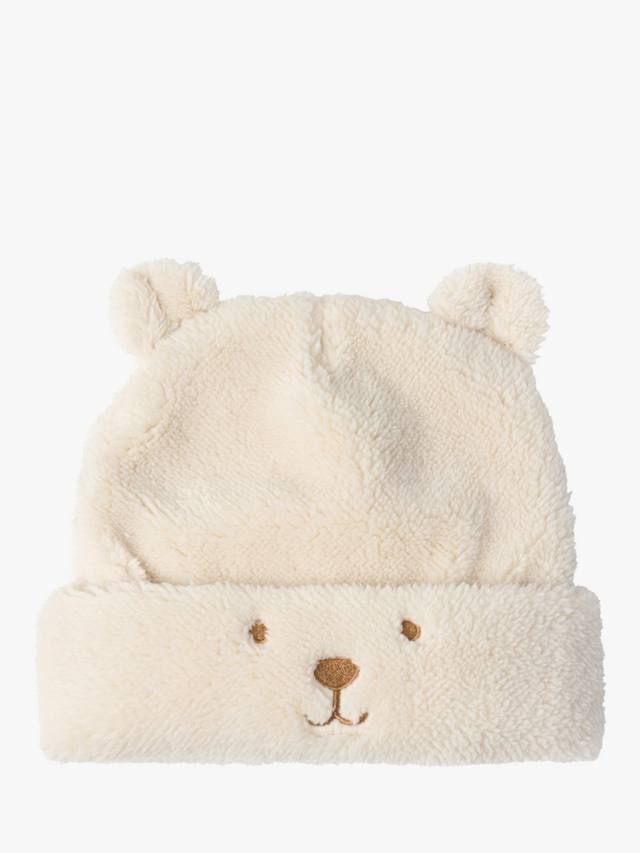 

Детская шапка-бини с медвежонком Lindex, Light Beige