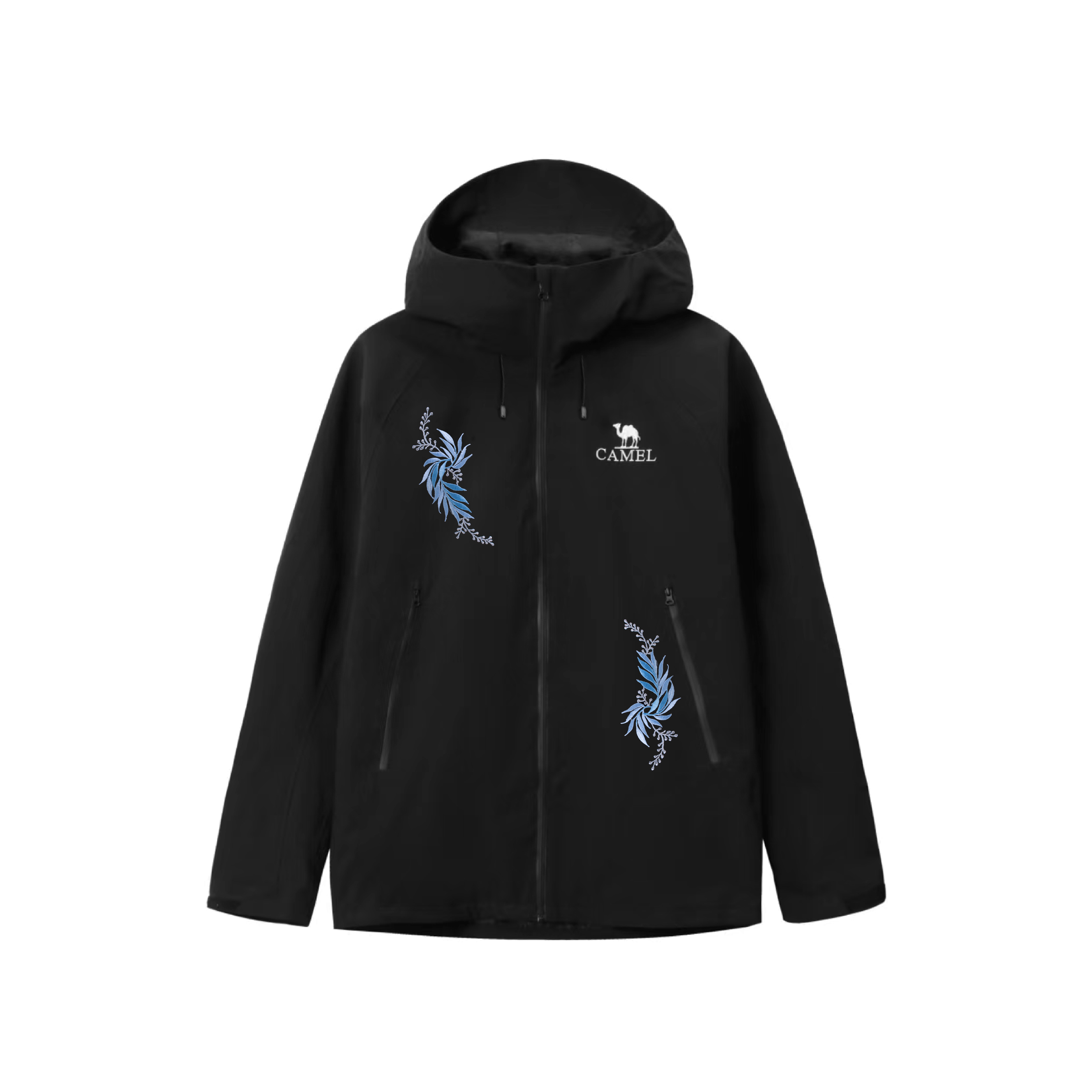 

CAMEL Ветровка All weather Waterproof, Windproof, Thermal, Cold Resistant Unisex Phantom Black