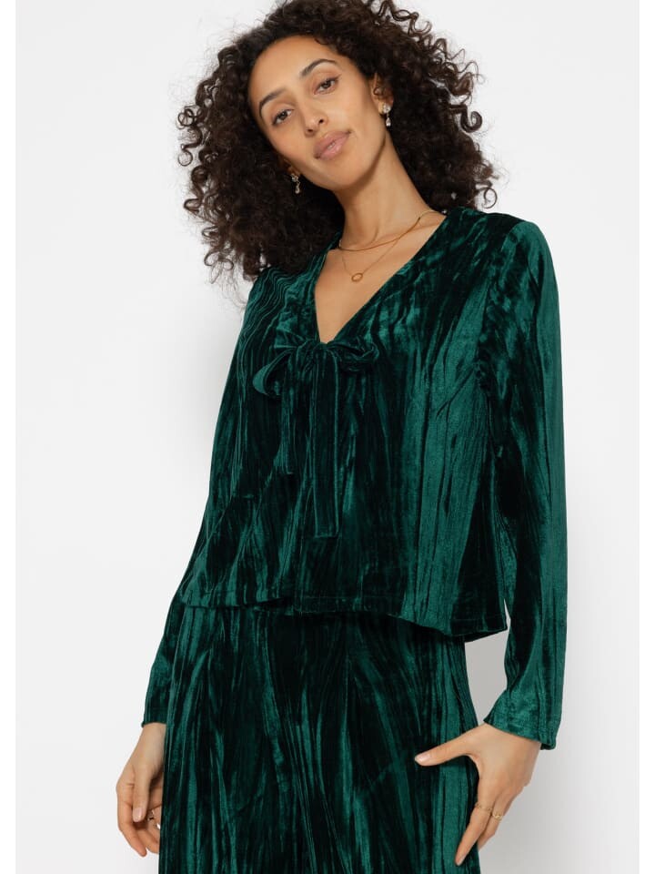 

Мини-юбка SASSYCLASSY Plissée-Rock aus Chiffon, красный