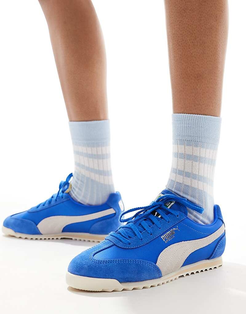 

Синие нейлоновые кроссовки Puma Arizona, Синий, Синие нейлоновые кроссовки Puma Arizona